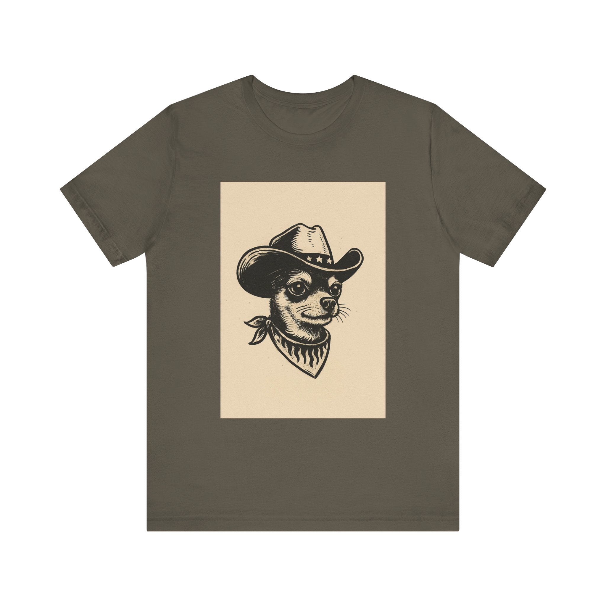 Cowboy Dog Graphic T-Shirt