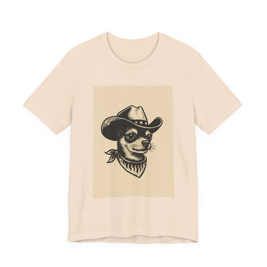 Cowboy Dog Graphic T-Shirt