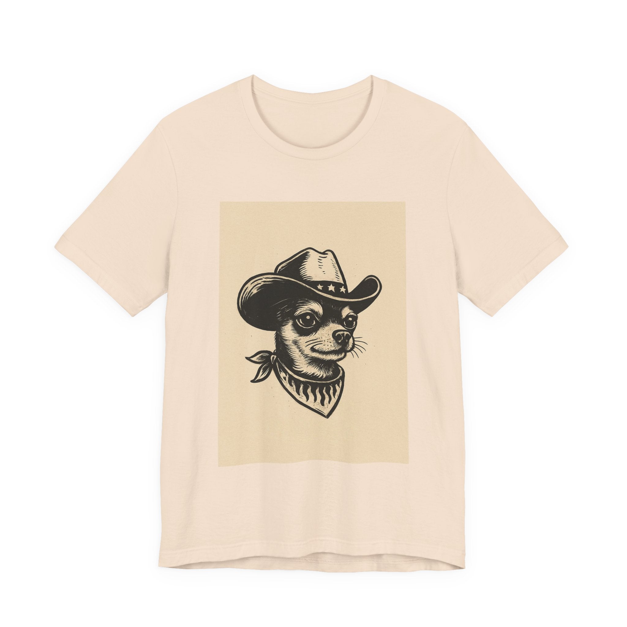 Cowboy Dog Graphic T-Shirt