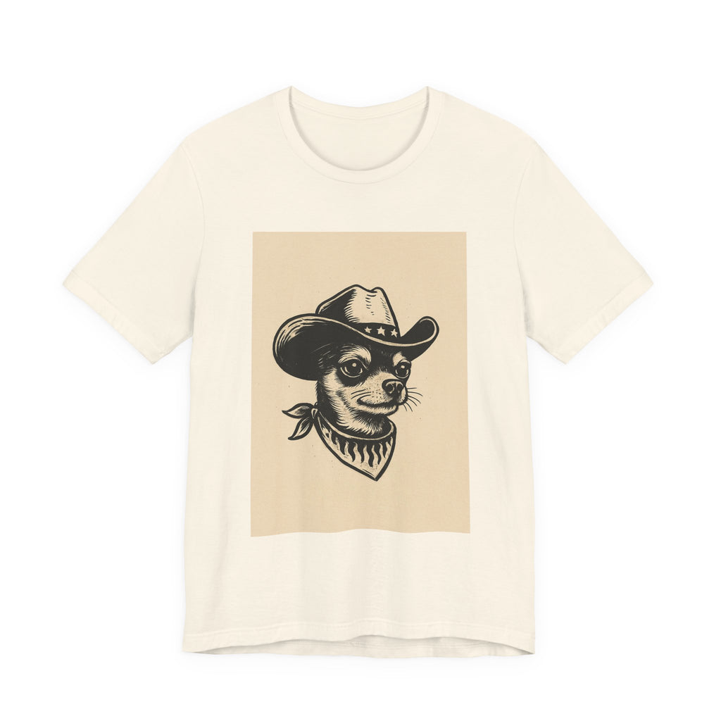 Cowboy Dog Graphic T-Shirt