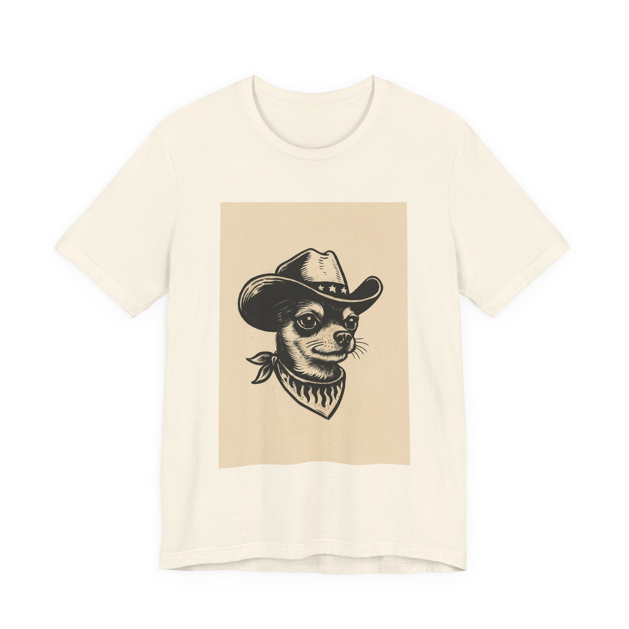Cowboy Dog Graphic T-Shirt